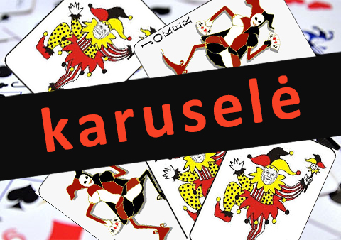 Kortų žaidimas KARUSELĖ Taisyklės