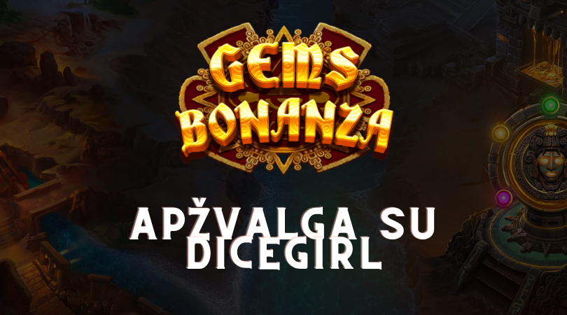 Gems Bonanza lošimo automato apžvalga